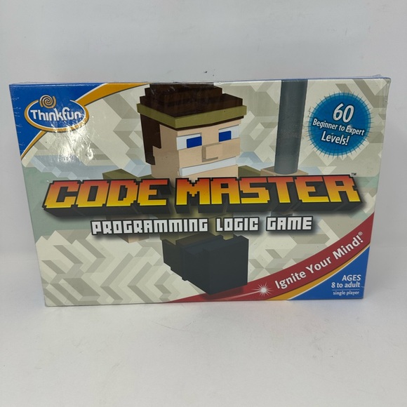 Thinkfun Code Master Programming Logic Game Minecraft Kids Education SEALED NEW - Picture 1 of 4